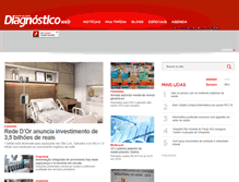 Tablet Screenshot of diagnosticoweb.com.br